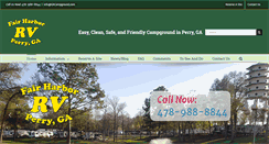 Desktop Screenshot of fairharborrvpark.com